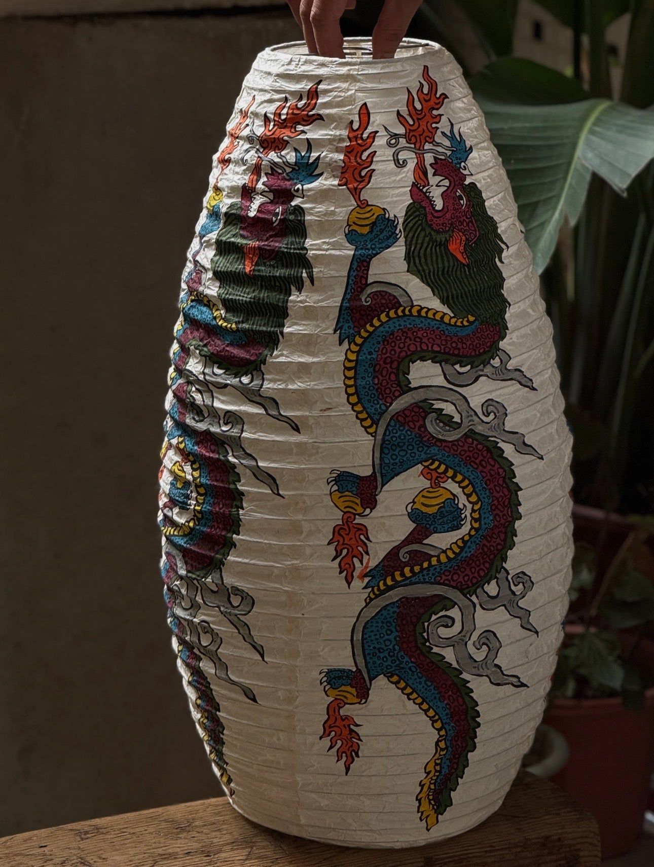 [Limited Edition] Nepal Dragon LOKTA Paper Lamp