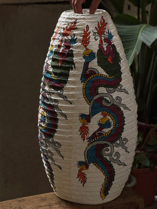 [Limited Edition] Nepal Dragon LOKTA Paper Lamp