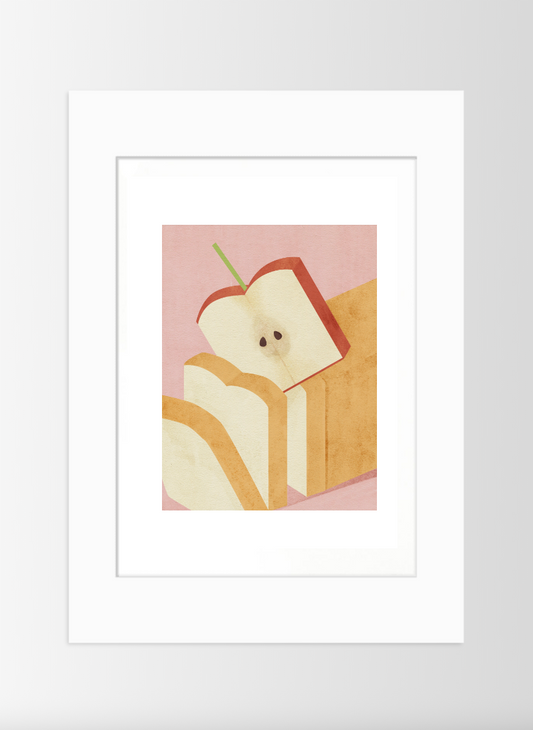 Apple Toast by Yisin Choi